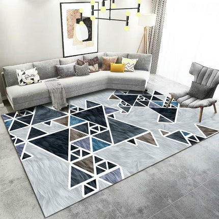 Rug Modern Indoor Area Rug, Geometric Carpet Living Room, Bedroom, Dining Room, and Kitchen 1