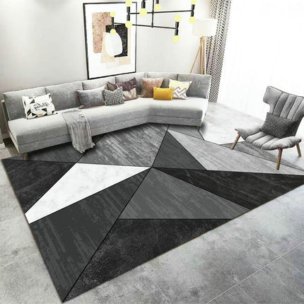 Rug Modern Indoor Area Rug, Geometric Carpet Living Room, Bedroom, Dining Room, and Kitchen 1