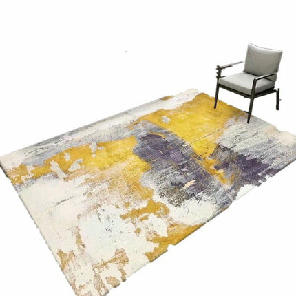 Modern Abstract Area Rug Rugs for Living Room Bedroom-Carpet Machine Washable Rugs Contemporary 1
