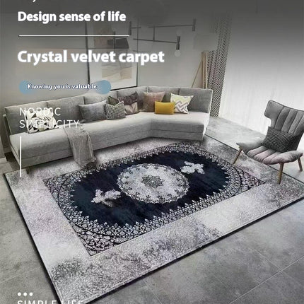Modern Carpet for Living Room Light Luxury Large Area Rugs Home Decor Indoor Non-Slip Rug 1