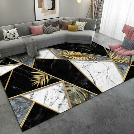 Geometric Large Area Rugs Modern Abstract Carpet for Living Room Home Decor Indoor Non-Slip Rug