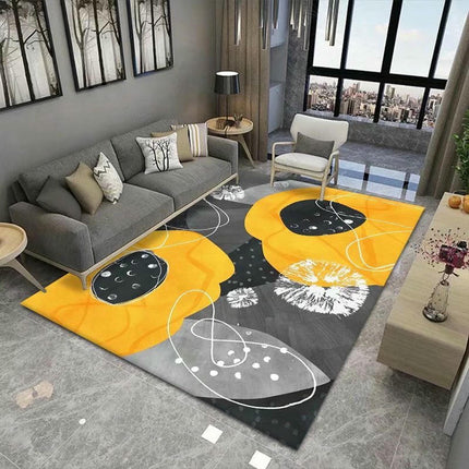 Geometric Large Area Rugs Modern Abstract Carpet for Living Room Home Decor Indoor Non-Slip Rug