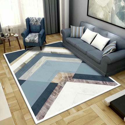 Geometric Large Area Rugs Modern Abstract Carpet for Living Room Home Decor Indoor Non-Slip Rug