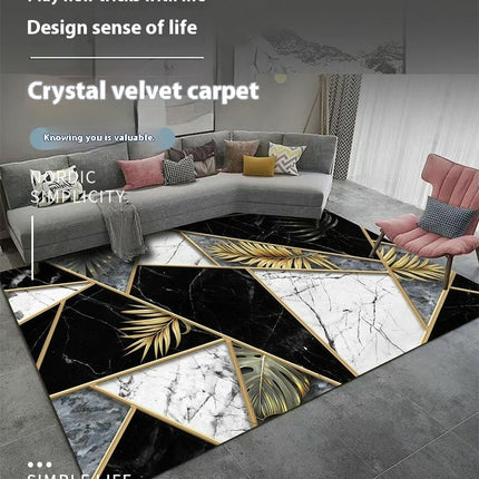 Geometric Large Area Rugs Modern Abstract Carpet for Living Room Home Decor Indoor Non-Slip Rug