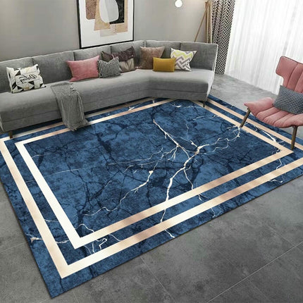 Light Luxury Large Area Rugs for Living Room Abstract Carpets Modern Washable Carpet 1