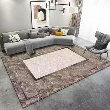 Light Luxury Large Area Rugs for Living Room Abstract Carpets Modern Washable Carpet