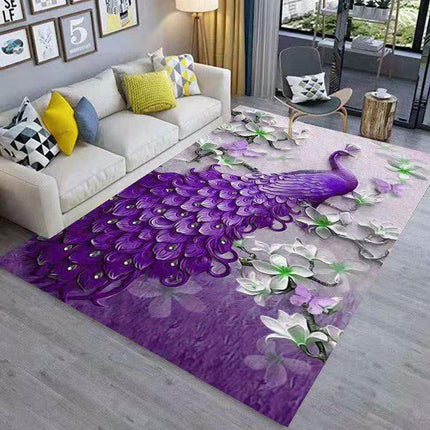 Colorful 3D Washable Carpet Large Area Rugs for Living Room Indoor Area Rug Modern Carpet