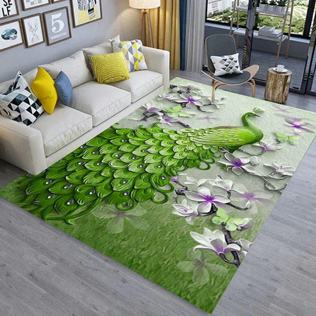 Colorful 3D Washable Carpet Large Area Rugs for Living Room Indoor Area Rug Modern Carpet
