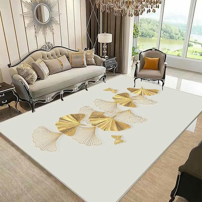 Marble Area Rugs for Living Room, Modern Rug for Bedroom Washable Rug, Large Carpet