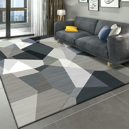 Marble Area Rugs for Living Room Geometric Rug Indoor Rug Non Slip Carpets for Bedroom 1