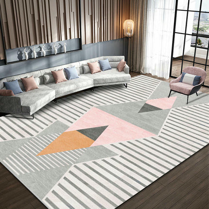 Marble Area Rugs for Living Room Geometric Rug Indoor Rug Non Slip Carpets for Bedroom 1