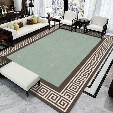 Chinese Style Area Rugs for Living Room Indoor Rug Non Slip Carpets for Bedroom
