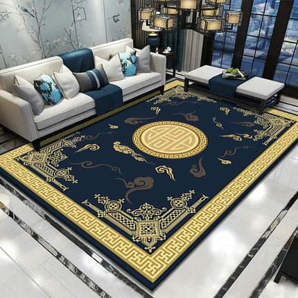 Chinese Style Area Rugs for Living Room Indoor Rug Non Slip Carpets for Bedroom