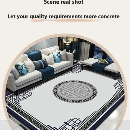 Chinese Style Area Rugs for Living Room Indoor Rug Non Slip Carpets for Bedroom