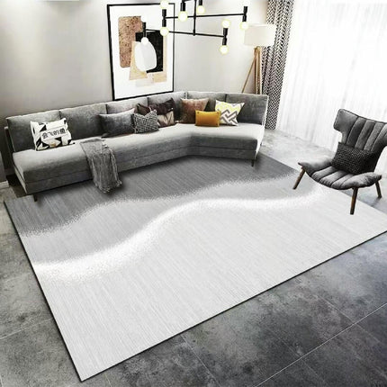 Modern Area Rug Geometric Line Large Washable Rugs for Living Room Soft Rugs for Bedroom