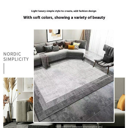 Modern Area Rug Geometric Line Large Washable Rugs for Living Room Soft Rugs for Bedroom