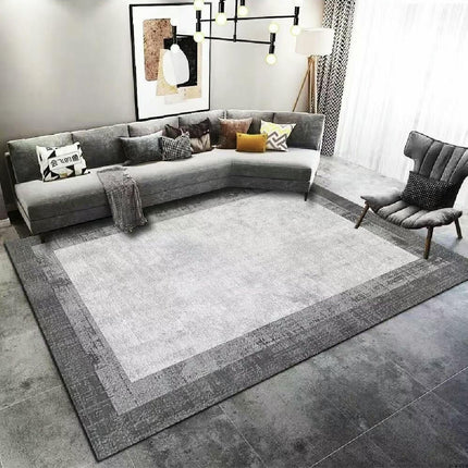 Modern Area Rug Geometric Line Large Washable Rugs for Living Room Soft Rugs for Bedroom