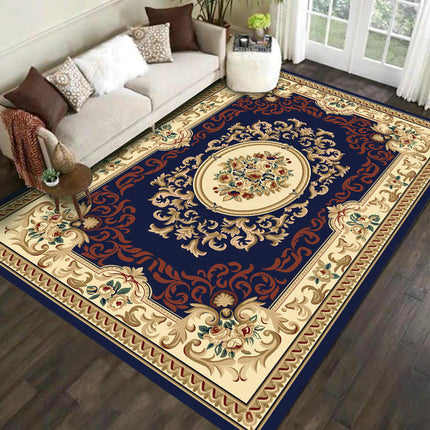 European Style Area Rugs for Living Room Indoor Rug Non Slip Carpets for Bedroom