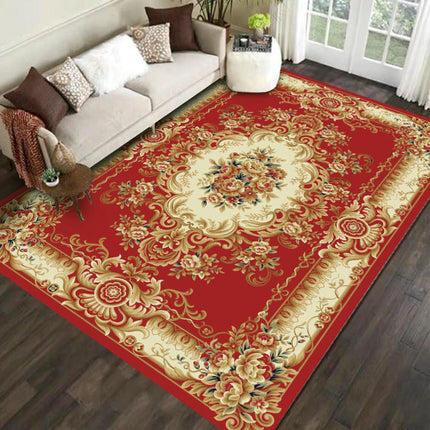 European Style Area Rugs for Living Room Indoor Rug Non Slip Carpets for Bedroom