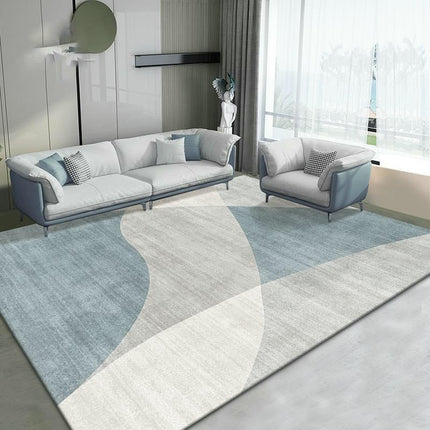 Geometric Line Large Washable Rugs for Living Room Modern Area Rug Soft Rugs for Bedroom