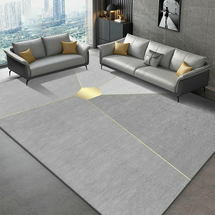 Geometric Line Large Washable Rugs for Living Room Modern Area Rug Soft Rugs for Bedroom 1