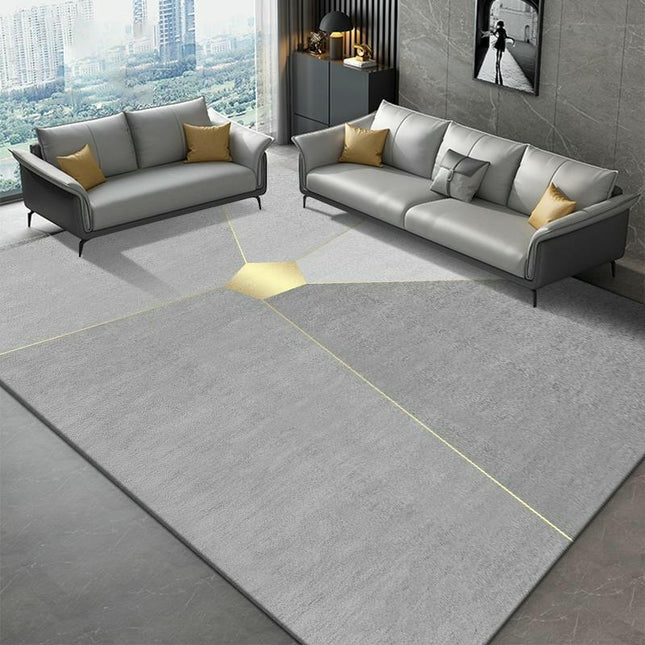 Geometric Line Large Washable Rugs for Living Room Modern Area Rug Soft Rugs for Bedroom 1