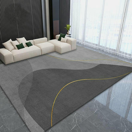 Geometric Line Large Washable Rugs for Living Room Modern Area Rug Soft Rugs for Bedroom