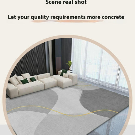 Geometric Line Large Washable Rugs for Living Room Modern Area Rug Soft Rugs for Bedroom