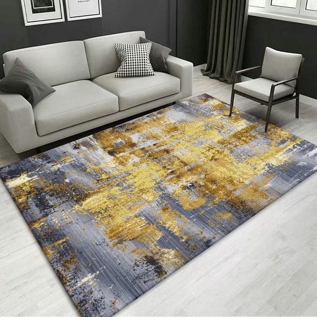 Modern Area Rug Soft Rugs for Bedroom Geometric Abstract Large Washable Rugs for Living Room 1