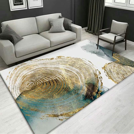Modern Area Rug Soft Rugs for Bedroom Geometric Abstract Large Washable Rugs for Living Room 1