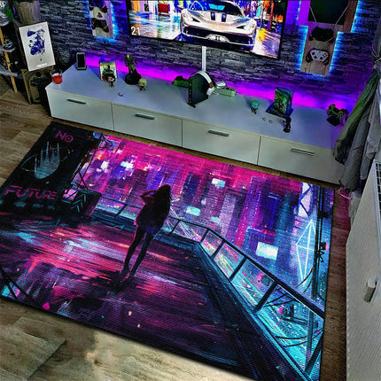 Gaming Area Rug Living Room Rugs Game Room Decor Carpet Modern Indoor Floor Mat 2