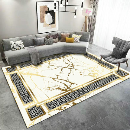 Light Luxury Area Rug Living Room Rugs Room Decor Carpet Modern Indoor Floor Mat