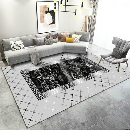 Light Luxury Area Rug Living Room Rugs Room Decor Carpet Modern Indoor Floor Mat