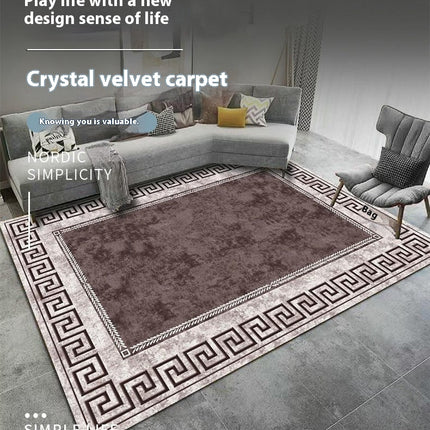 Light Luxury Area Rug Rugs for Living Room Machine Washable Rug Soft Rug Room Decor