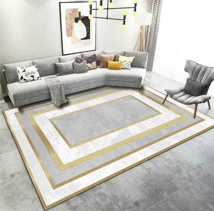 Light Luxury Area Rug Rugs for Living Room Machine Washable Rug Soft Rug Room Decor 1