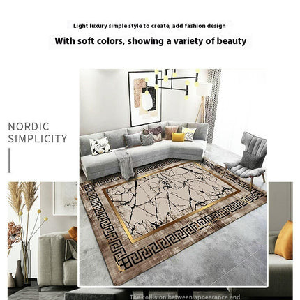 Light Luxury Area Rug Rugs for Living Room Machine Washable Rug Soft Rug Room Decor