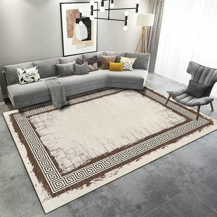 Geometric Rug Room Decor Light Luxury Area Rug Rugs for Living Room Machine Washable Rug