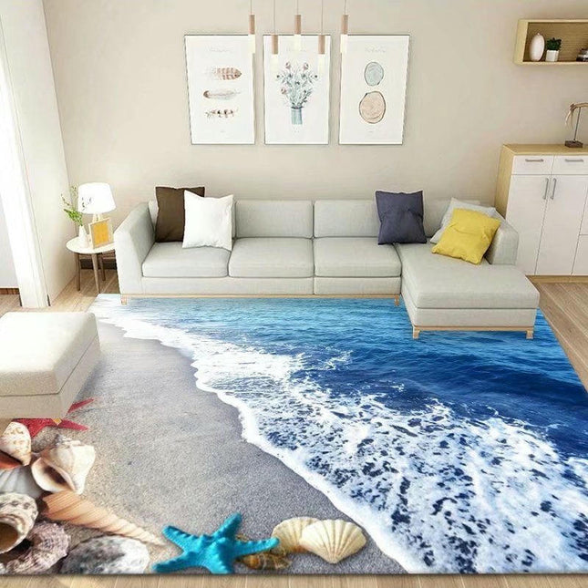 Colorful Rugs for Living Room Bedroom, Washable Area Rug Carpet for Home Decor, Non Slip Low Pile Rug
