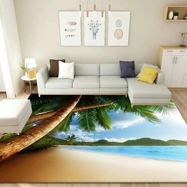 Colorful Rugs for Living Room Bedroom, Washable Area Rug Carpet for Home Decor, Non Slip Low Pile Rug 1