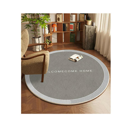 Round Rugs Simple Area Rug for Bedroom Modern Large Rug Living Room Rug Home Decor