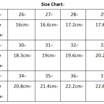 Running Sneakers Girls Kids Outdoor Fashion Thick Sole Sneakers