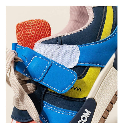 Girls Sneakers for Kids Comfortable Casual Faux Leather Sneakers