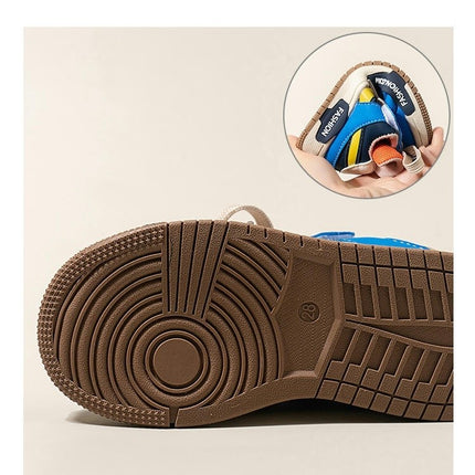 Girls Sneakers for Kids Comfortable Casual Faux Leather Sneakers