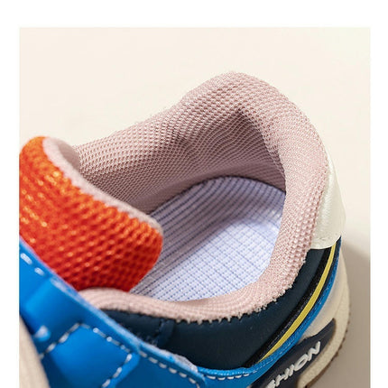 Girls Sneakers for Kids Comfortable Casual Faux Leather Sneakers