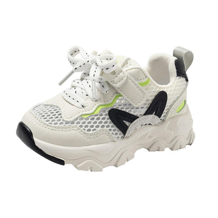 Little Girls Lightweight Mesh Sneakers Outdoor Casual Sneakers