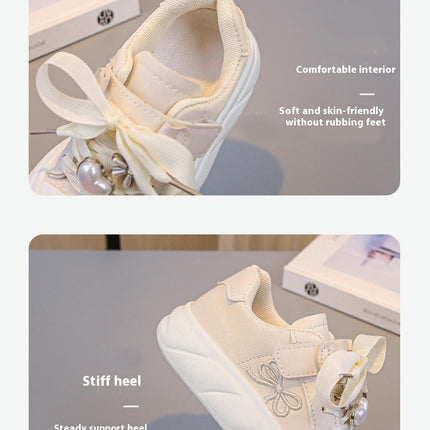 Little Kids Sneakers Fashion Classic Casual Faux Leather Sneakers