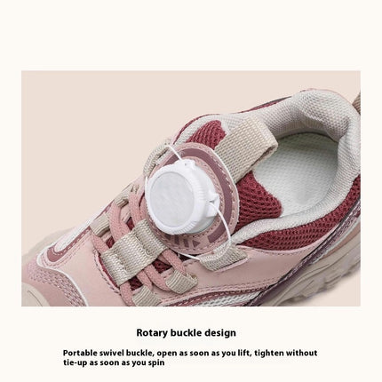 Kids Sneakers Lightweight Casual Faux Leather Sneakers for Girls