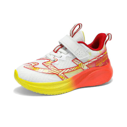 Kids Girls Sneakers Lightweight Breathable Faux Leather Sneakers