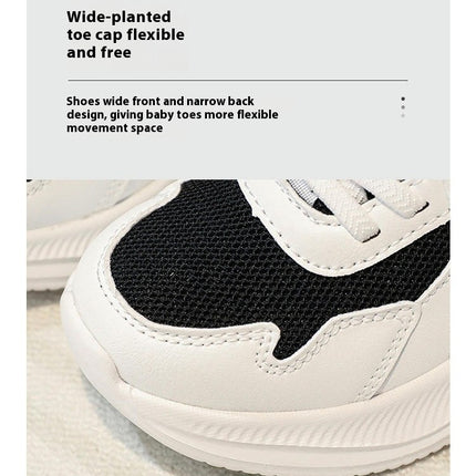Little Girls Kids Sneakers Lightweight Breathable Fashion Sneakers