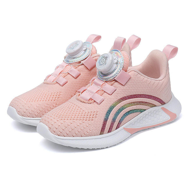 Girls Non Slip Sports Shoes Kids Running Tennis Athletic Sneakers